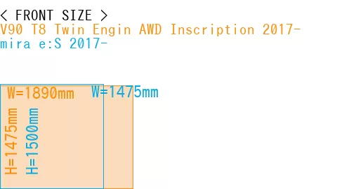 #V90 T8 Twin Engin AWD Inscription 2017- + mira e:S 2017-